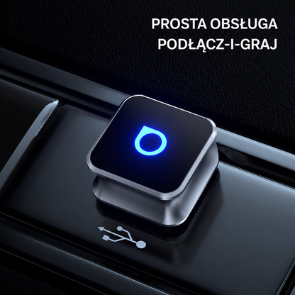 Driveo® Bezprzewodowy Adapter CarPlay i Android Auto | Komfort bez kabli